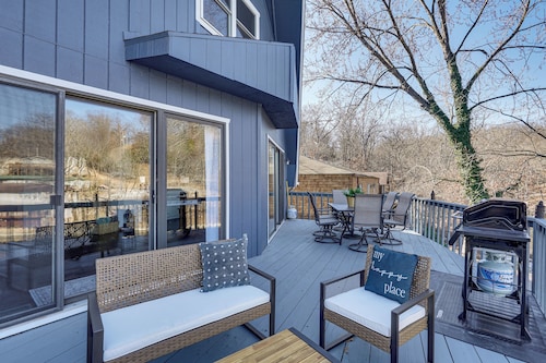Lakefront Home w/ Dock & Decks in Gravois Mills!