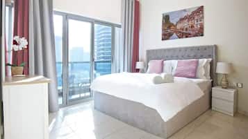 1 bedroom, desk, iron/ironing board, WiFi