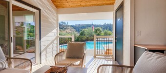 Modern Farmhouse with Pool & Vineyard