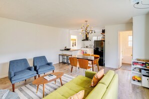 Fireplace - Mtn Views + On-Site Hiking Trails: Catskills Cabin (Round Top)