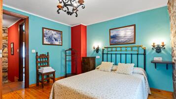 1 habitación y ropa de cama