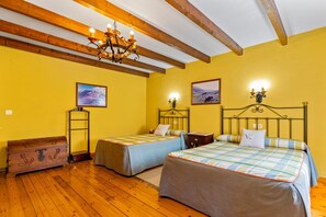 2 habitaciones y ropa de cama 