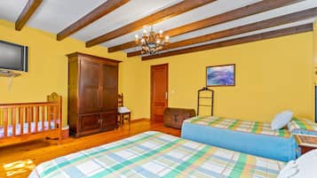 2 habitaciones y ropa de cama