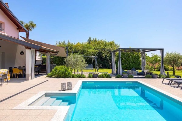 Piscine chauffée