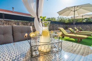 Opções para refeição ao ar livre