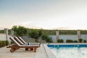 Piscine chauffée