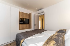 2 chambres, fer et planche Ă repasser, Wi-Fi gratuit, draps fournis