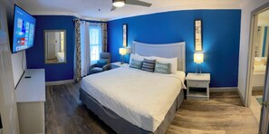 1 Schlafzimmer, Schreibtisch, Bügeleisen/Bügelbrett, Reisekinderbett