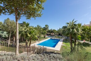 Pool - Apartment 'El Oasis Monaco 10 1B' with Shared Pool, Wi-Fi and Air Conditioning (Fuente Alamo Murcia)