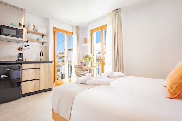 1 chambre, fer et planche à repasser, Wi-Fi gratuit, draps fournis