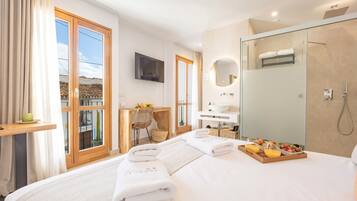 1 soverom, strykejern/-brett, wi-fi (inkludert) og sengetøy