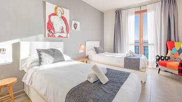 5 slaapkamers, een strijkplank/strijkijzer, gratis wifi, beddengoed