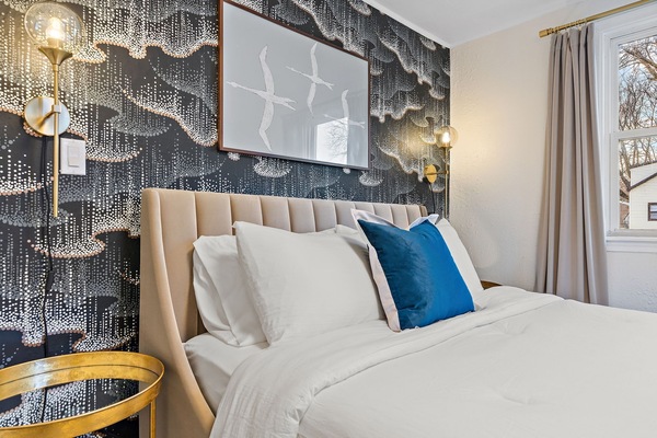 2 dormitorios, tabla de planchar con plancha, wifi y ropa de cama