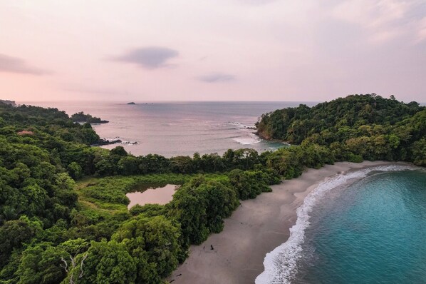 鄰近海灘、海灘浴巾