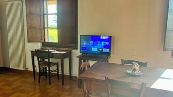 Appartement Supérieur, vue vignoble | Coin séjour