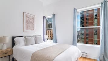 3 soverom, strykejern/-brett, wi-fi og sengetøy