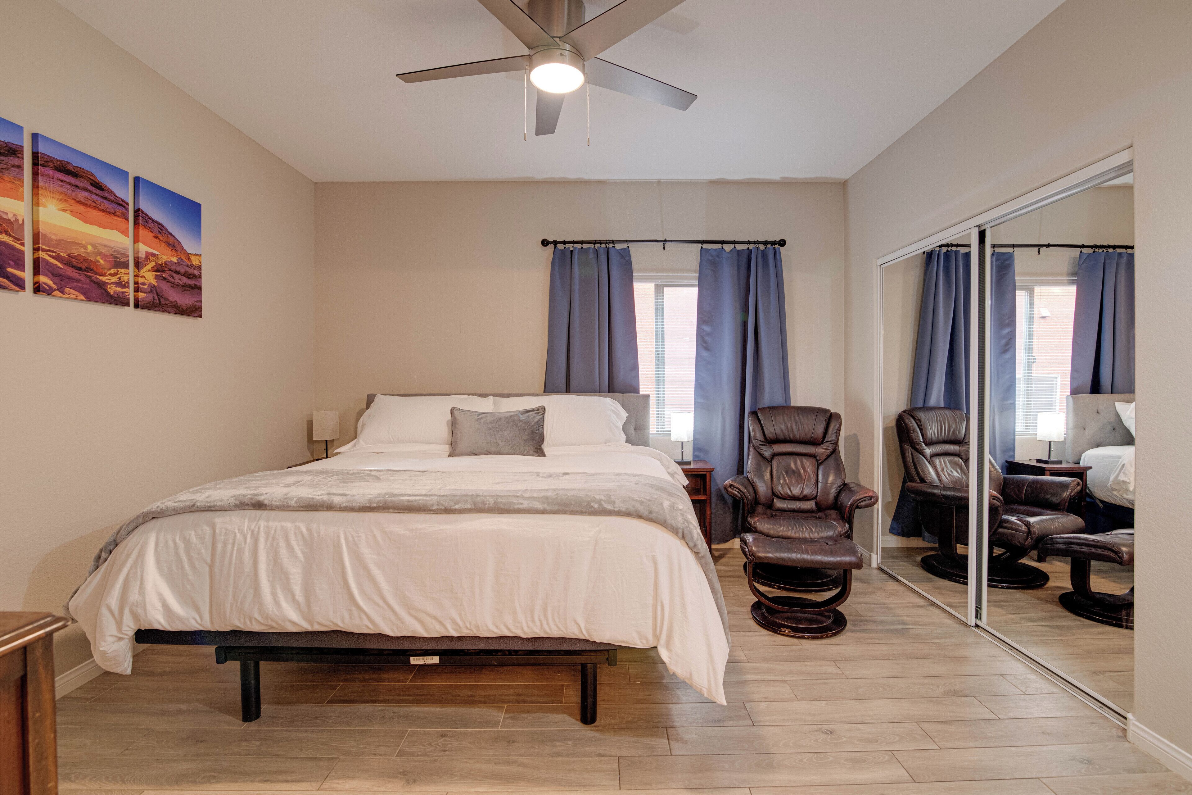 2 bedrooms, WiFi, bed sheets
