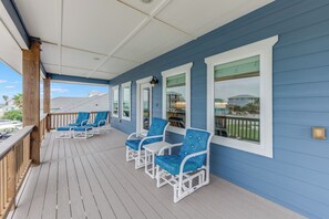 Terrace/patio - 4/4. Pool & Golf Cart. 1st Floor Master Suite. 2 Masters Up, Boat Parking.
(Port Aransas)