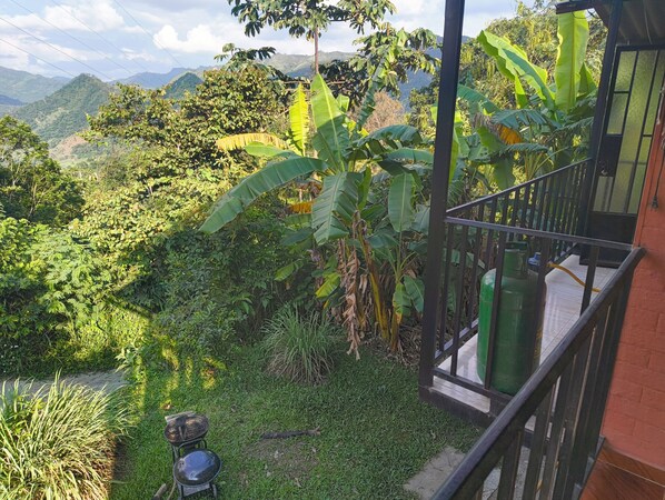 Terrace/patio - All the comforts in a two bedrooms apartment immersed in the Colombian nature (Villeta)