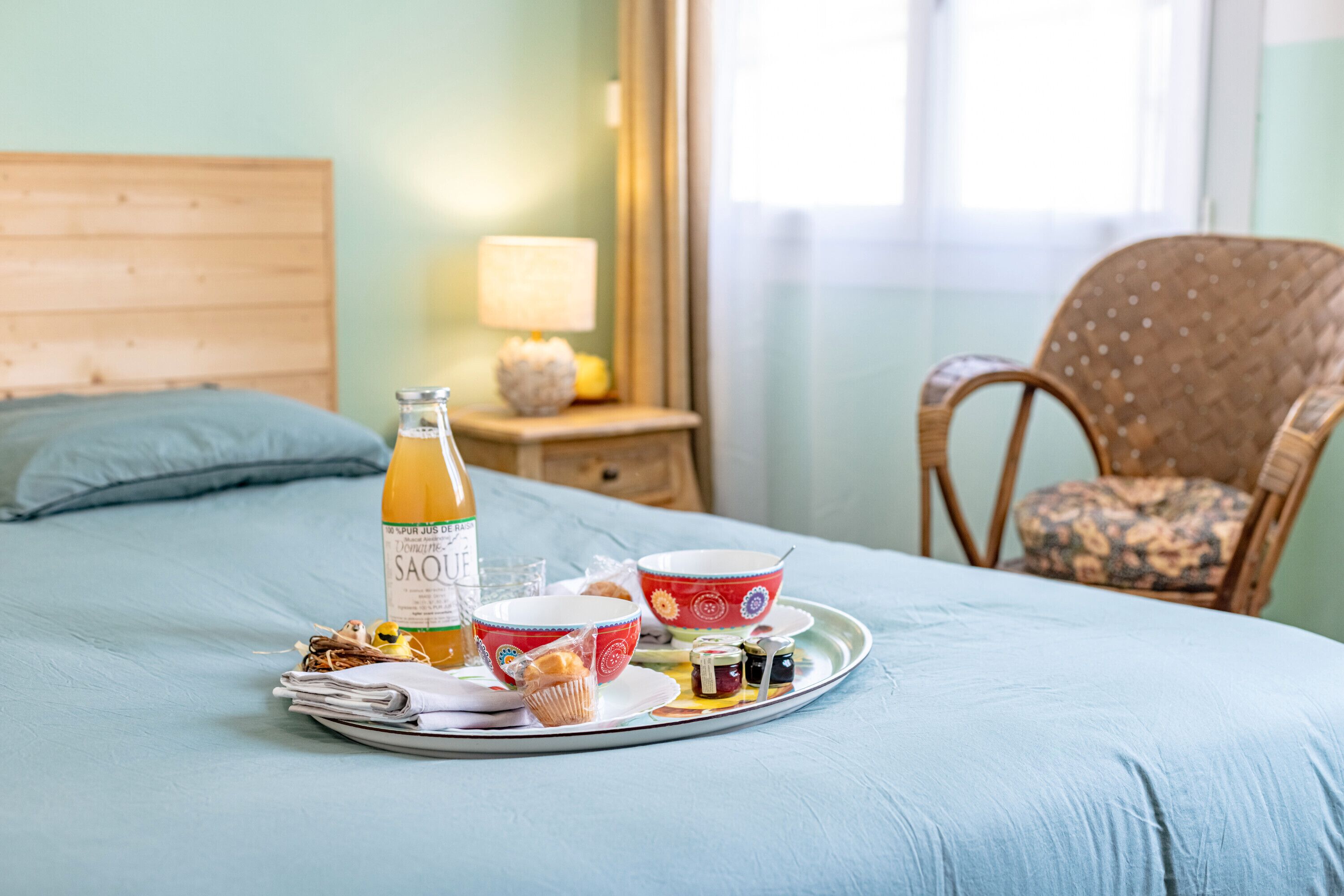 2 chambres, fer et planche à repasser, Wi-Fi gratuit, draps fournis