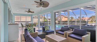 Punta Gorda 3-Bedroom Canalfront Pool Home with Dock