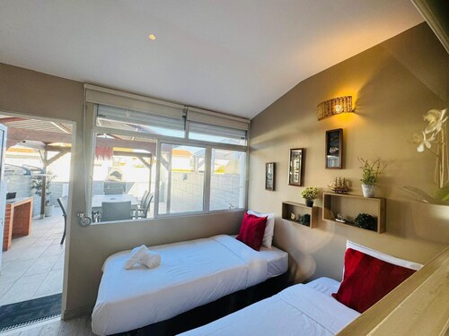 Ferienwohnung 'Casa Azul' mit privater Terrasse, privatem Garten und Wi-Fi