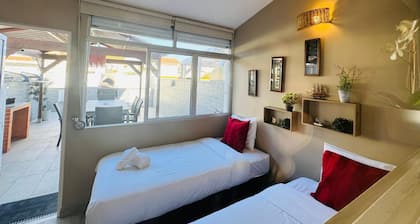 Ferienwohnung 'Casa Azul' mit privater Terrasse, privatem Garten und Wi-Fi