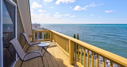 Sandpiper Cottage Beautiful Private Lake Michigan Frontage