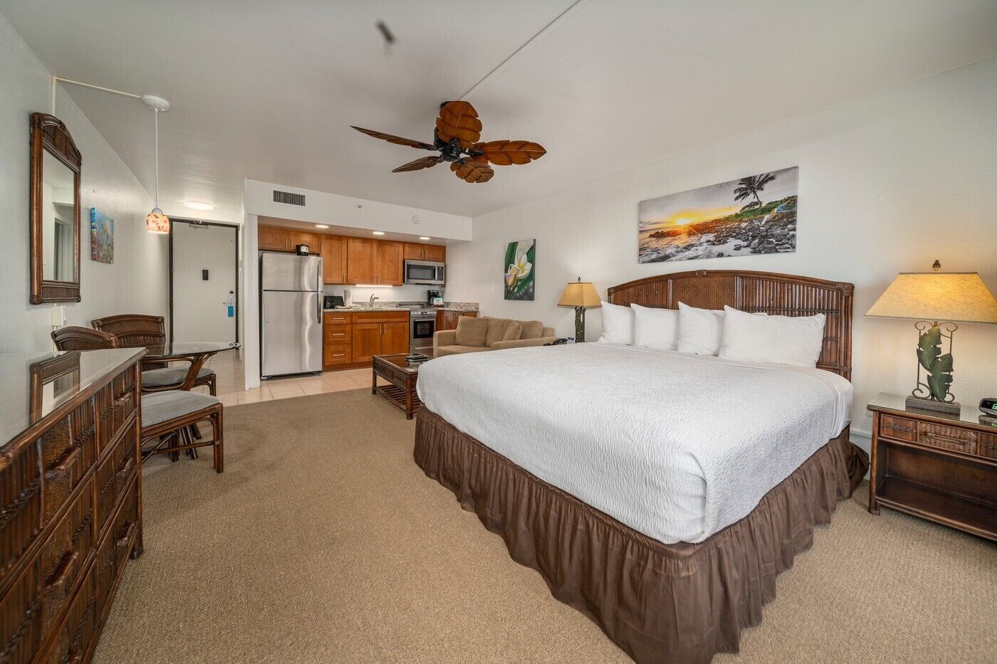 1 bedroom, in-room safe, iron/ironing board, free WiFi