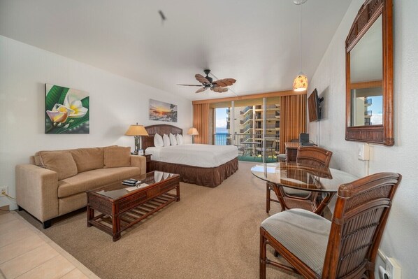 1 bedroom, in-room safe, iron/ironing board, free WiFi