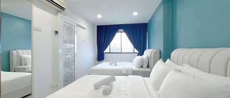 Appartement, 2 chambres | 2 chambres, fer et planche Ă repasser, accĂšs au Wi-Fi (inclus)