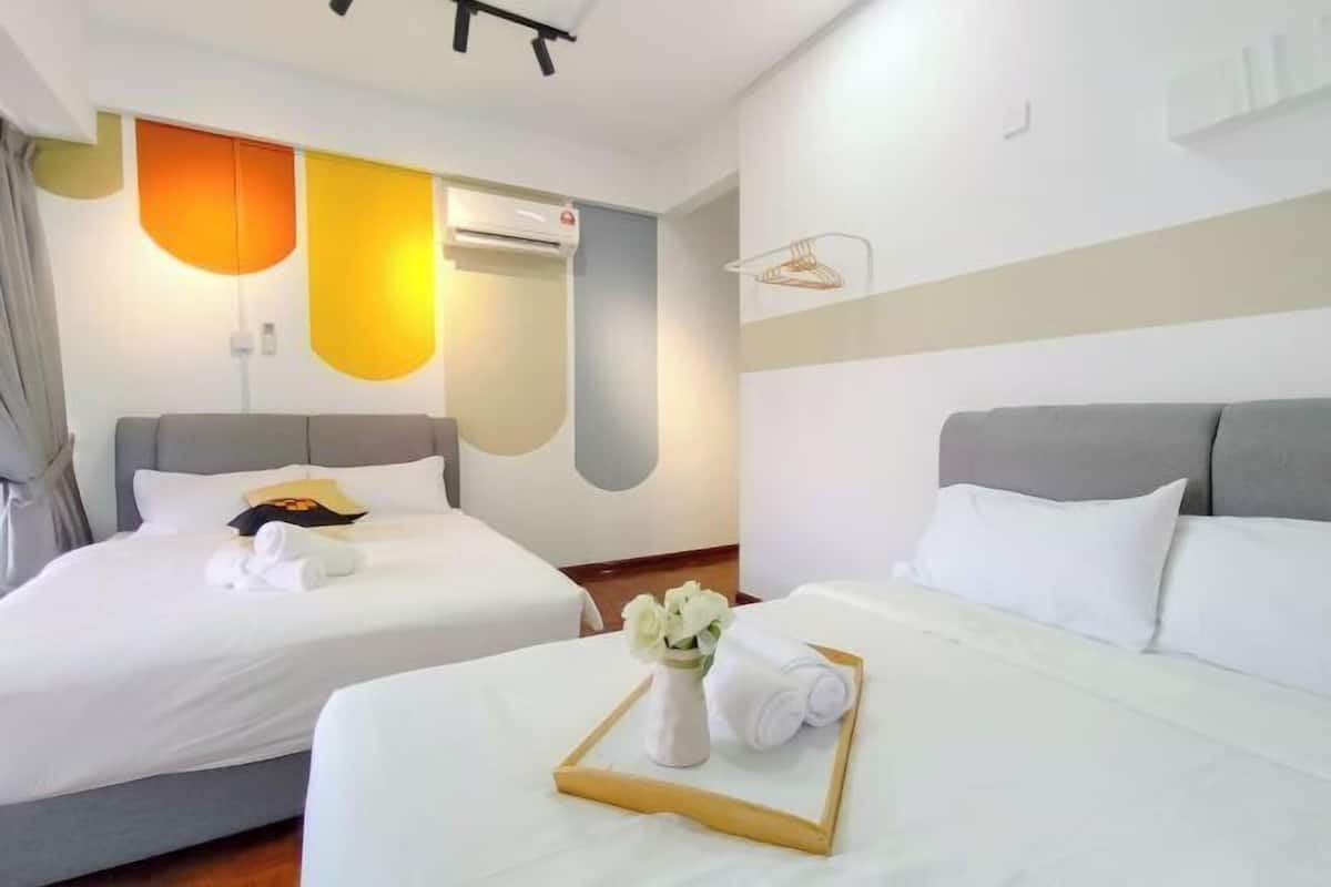 3 bedrooms, iron/ironing board, free WiFi