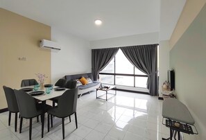 公寓, 2 間臥室 | 熨斗/熨衣板、免費無線上網