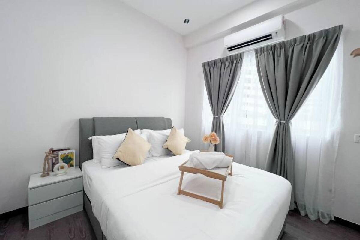 2 habitaciones, tabla de planchar con plancha y wifi gratis