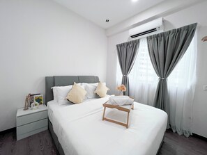 アパートメント 2 ベッドルーム | アイロン / アイロン台、WiFi (無料)、ベッドシーツ