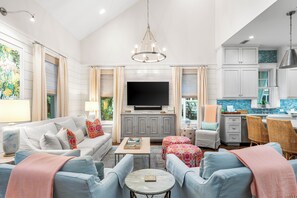 Smart TV, fireplace, offices