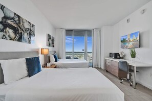 2 soverom, strykejern/-brett, reiseseng for barn og wi-fi