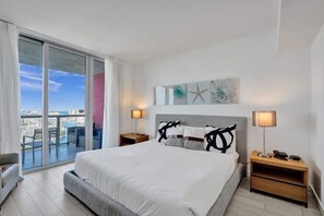 1 bedroom, iron/ironing board, travel crib, WiFi