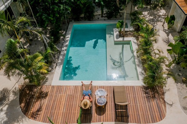 Pool - Tropical Oasis, 2 Bedroom 2 Bathroom with private rooftop (Tulum)