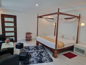 1 bedroom, blackout drapes, free WiFi, bed sheets - Coconut Paradise Bungalow Kampot (Kampot)