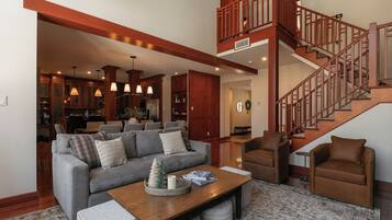 Smart TV, chimenea, videojuegos y tenis de mesa