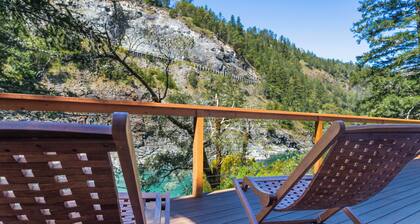 Double Dipper With A River Front