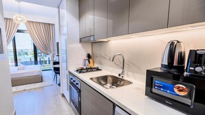Unclassified image, 3 of 18, button - Elite LUX Holiday Homes - Upscale Studio in Azizi Riviera Prime Location Dubai (Dubai)