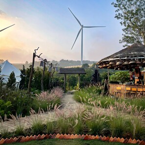 Entrada de la propiedad