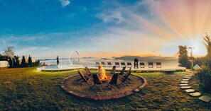 Vista desde la propiedad