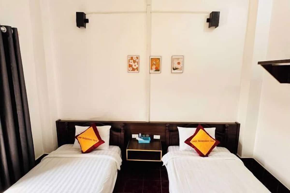 1 habitación, insonorización, wifi gratis y ropa de cama