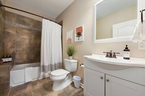 Hårtørrer, håndklæder