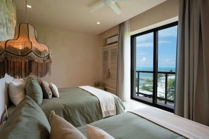 4 bedrooms, iron/ironing board, travel crib, WiFi