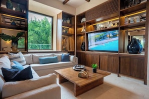 TV, stereo, offices