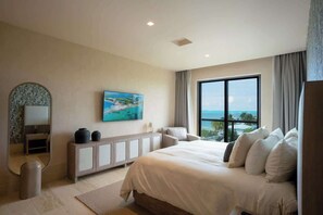 4 bedrooms, iron/ironing board, travel cot, WiFi - Seaside Condo | 4BR | Luxury Stay in Isla Mujeres (Isla Mujeres)